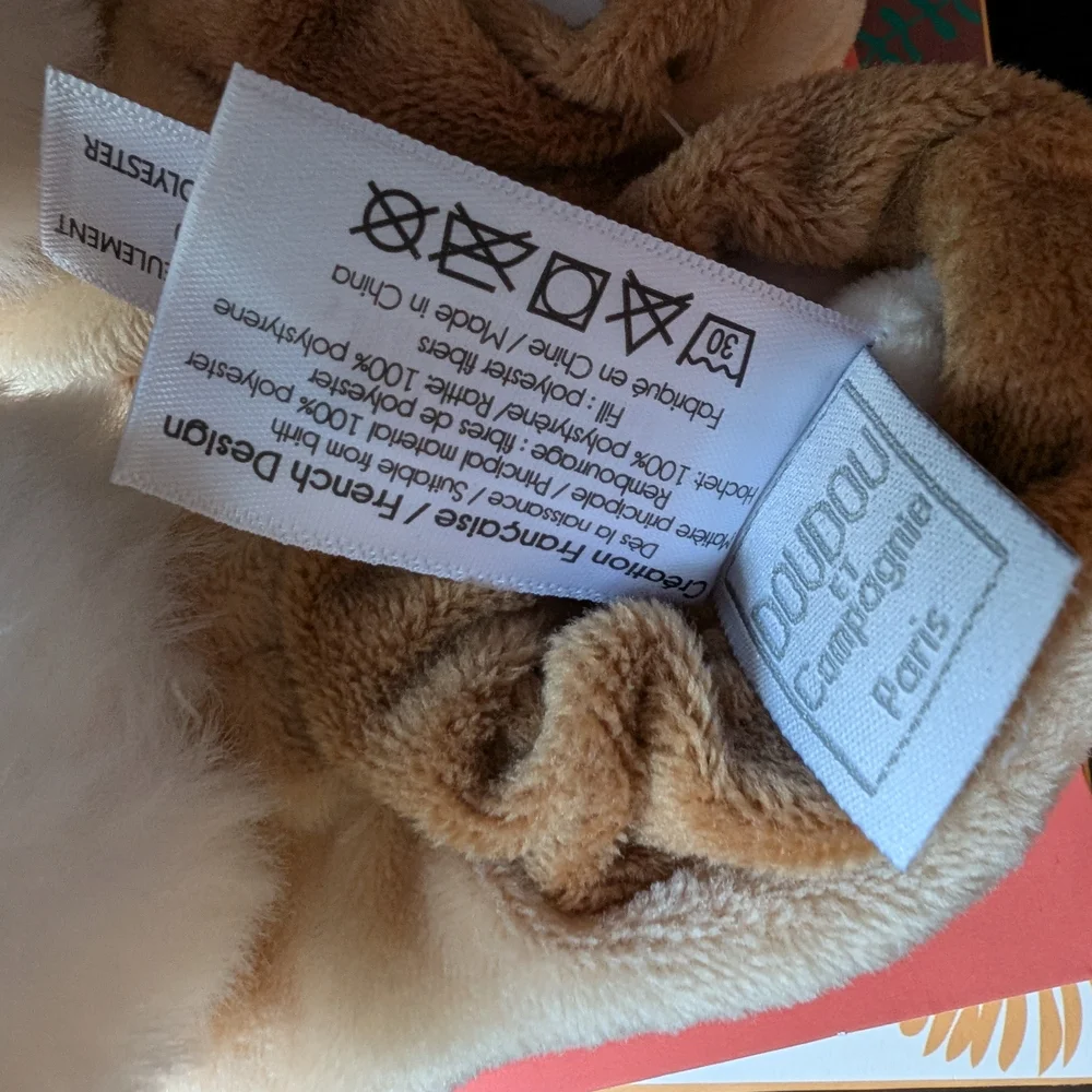 Doudou et Compagnie nib adorable